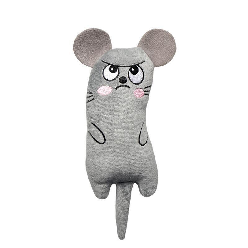 Cat Pet Plush Embroidered Mint Toys - NATUREA