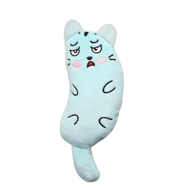 Cat Pet Plush Embroidered Mint Toys - NATUREA